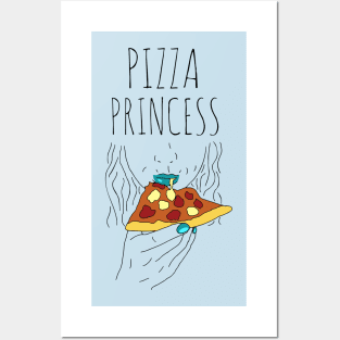 pizza princess Posters and Art